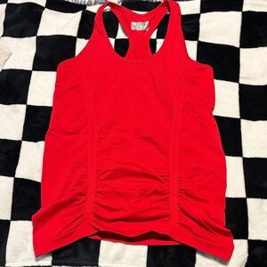 Athleta Vibrant Red Tank Top